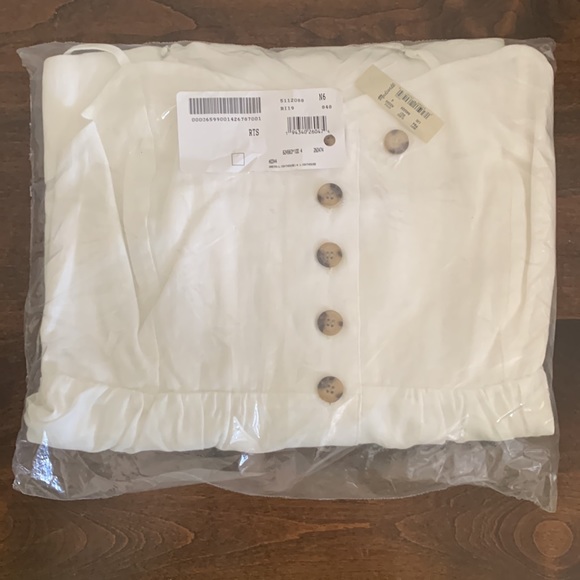 Madewell Line-blend Cami Button-Front Midi Dress - Picture 8 of 9